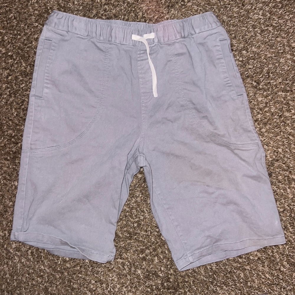 Jean material shorts